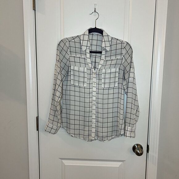 Express Portofino Blouse XS LOT OF 2 - Picture 5 of 8